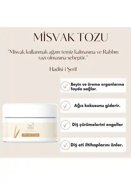 Nema Natural Misvak Tozu: Doğal ve Güçlü Ağız Bakım Ürünü ile Sağlıklı Gülüşler