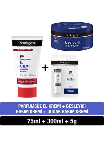 Neutrogena Çok Yönlü Bakım Seti: Cilt ve Dudaklar İçin Güvenilir Çözüm