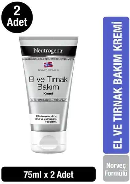 Neutrogena El ve Tırnak Bakım Kremi: Yoğun Nemlendirme ve Güçlendirme Özellikleri