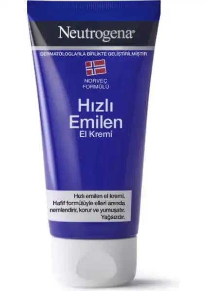 Neutrogena Hızlı Emilen El Kremi: Hafif ve Etkili El Bakım Ürünü