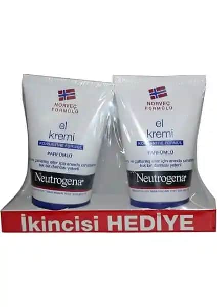 Neutrogena Parfümlü El Kremi Seti 2x50 ml ile Ellerinizde Mükemmel Bakım