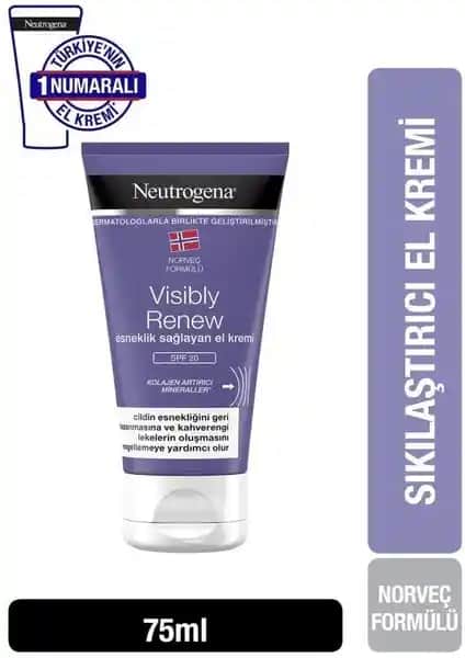 Neutrogena Visibly Renew El Kremi: Nemlendirme ve Yenileme Özellikleriyle Cilt Bakımında Yeni Dönem