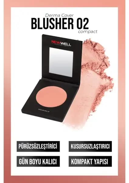 New Well Derma Cover Allık ile Doğal ve Uzun Süre Dayanan Makyaj Deneyimi