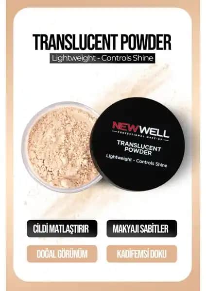 New Well Translucent Powder: Günlük ve Profesyonel Makyajlar İçin Kalıcı ve Doğal Çözüm