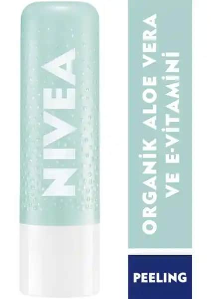 Nivea Aloe Vera Dudak Bakım Peeling ile Sağlıklı ve Pürüzsüz Dudaklar İçin Doğal Çözüm