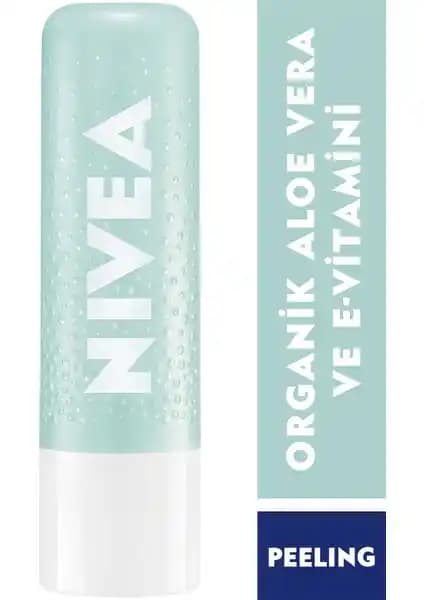 Nivea Aloe Vera Dudak Bakım Peeling ile Sağlıklı ve Pürüzsüz Dudaklar İçin Doğal Çözüm