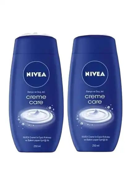 Nivea Creme Care 2'li Banyo ve Duş Jeli ile nazik ve etkili cilt temizliği ve nemlendirme
