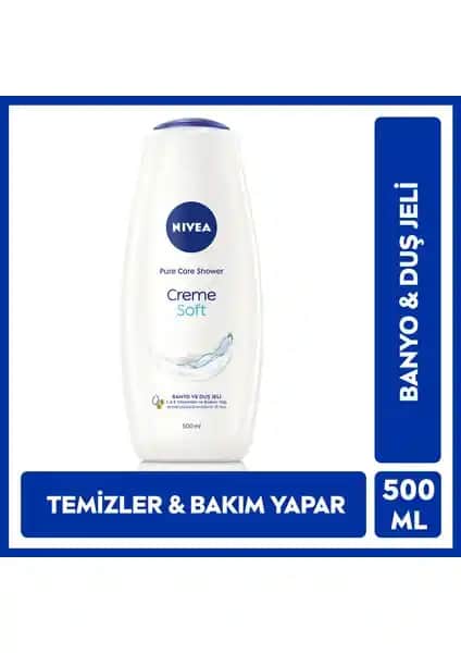 Nivea Creme Soft Kremsi Dokunuş Banyo ve Duş Jeli ile cilt bakımında yeni dönem