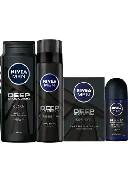 Nivea Erkek Cilt Bakım Seti Günlük Kullanım İçin Çok Yönlü ve Ferahlatıcı