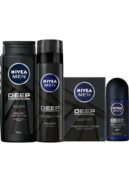 Nivea Erkek Cilt Bakım Seti Günlük Kullanım İçin Çok Yönlü ve Ferahlatıcı