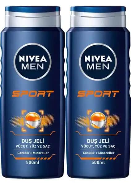Nivea Men Sport Erkek Duş Jeli: Ferahlatıcı ve Çok Yönlü Erkek Bakım Ürünü