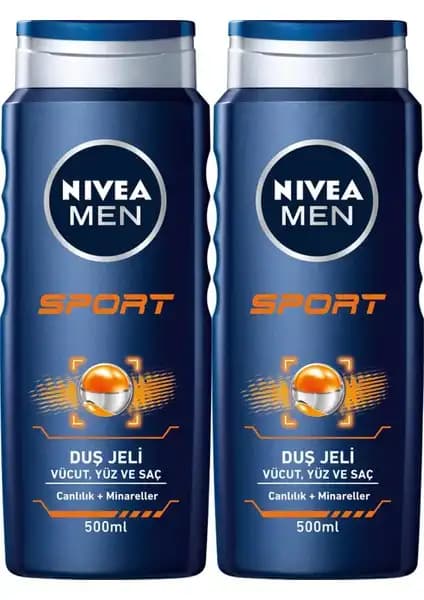 Nivea Men Sport Erkek Duş Jeli: Ferahlatıcı ve Çok Yönlü Erkek Bakım Ürünü