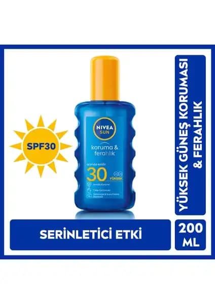 Nivea Sun SPF30 Güneş Spreyi: Yüksek Koruma ve Konfor Sunan Yaz Güneşi Koruma Ürünü