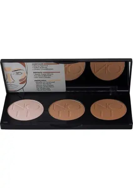 Note Cosmetics Kontür Paleti 01 Light To Medium Doğal ve Çok Yönlü Makyaj İçin