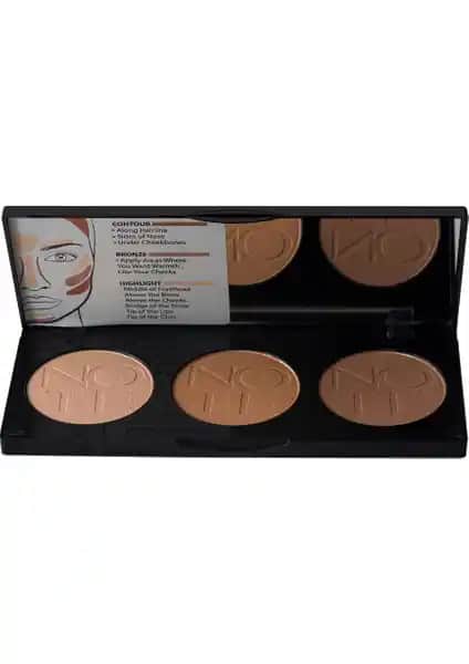 Note Cosmetics Perfecting Contouring Pudrası 02 Medium To Dark Yüz Hatlarını Belirginleştiren Çok Yönlü Palet