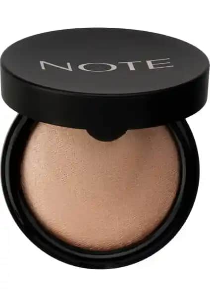Note Terracotta Pudra 01 Stardust: Doğal Güzellik İçin Uzun Süre Kalıcı Highlighter