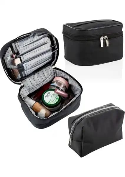 NS Reliable Çok Fonksiyonlu Seyahat Makyaj Organizeri Şık ve Dayanıklı Çözüm