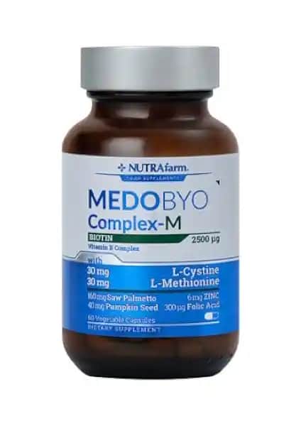 Nutrafarm Medobiocomplex-E: Saç Dökülmesine Karşı Etkili Biotin Takviyesi