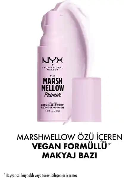 NYX Marshmellow Smoothing Primer ile Pürüzsüz ve Sağlıklı Makyaj Deneyimi