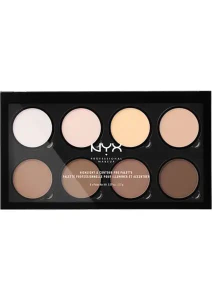 NYX Profesyonel Makyaj Kontür Paleti Yüz Hatlarını Belirginleştiren Vegan Formüllü Ürün