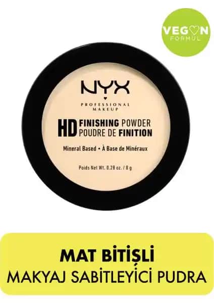 NYX Profesyonel Makyaj Sabitleyici Pudra Banana - Gün Boyu Mat ve Taze Görünüm Sağlar