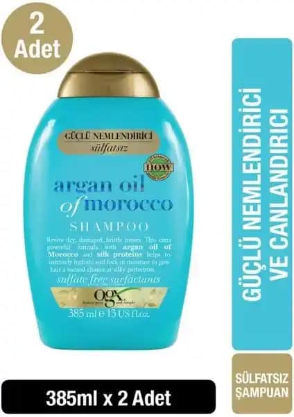 Ogx Argan Oil Of Morocco Sülfatsız Şampuan ile Saçlarınızda Doğal Canlılık ve Nem