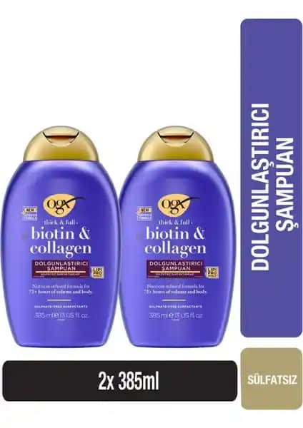 OGX Biotin Collagen Şampuanı: Saçlara Güç ve Hacim Katan Doğal Formül