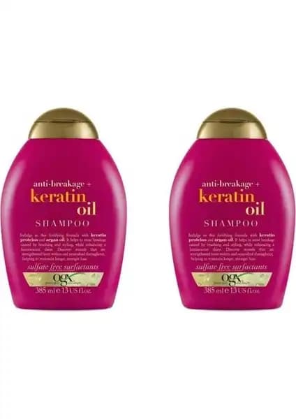 Ogx Keratin Oil Kırılma Karşıtı Şampuan Saç Güçlendirme ve Parlaklık Artırıcı Ürün