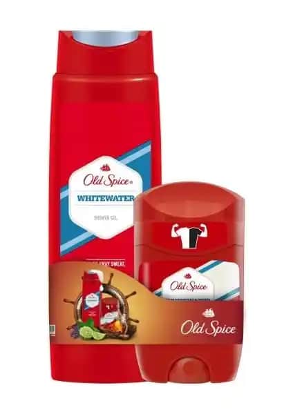 Old Spice Whitewater Erkek Bakım Seti Duş Jeli ve Deostick ile Günlük Ferahlık