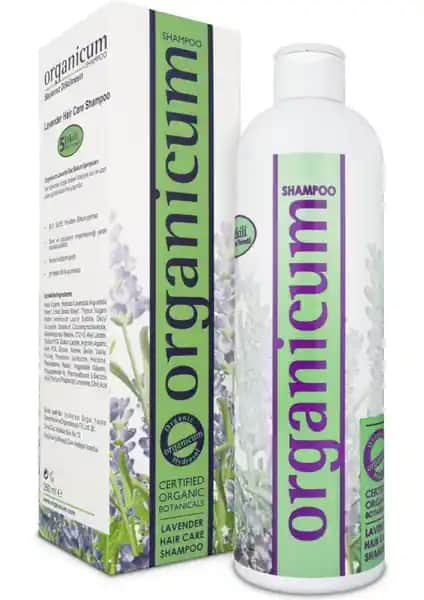 Organicum Lavanta Özlü Doğal Saç Bakım Şampuanı Saç Güçlendirme ve Uzama Destekli