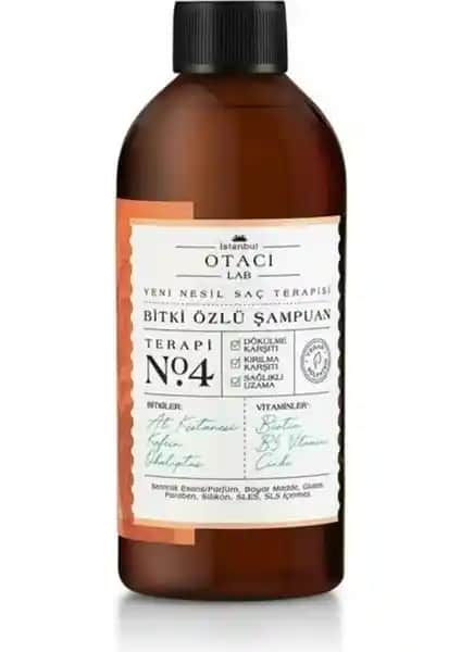 Otacı Lab Yeni Nesil Bitki Özlü Saç Terapisi Şampuanı Saç Dökülmesine Karşı Etkili