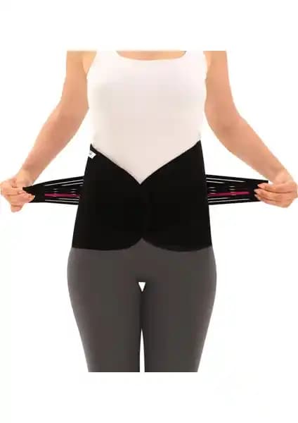Owli Doğum Sonrası Korse Siyah M/L Kadınlar İçin Anatomik ve Konforlu Destek Ürünü