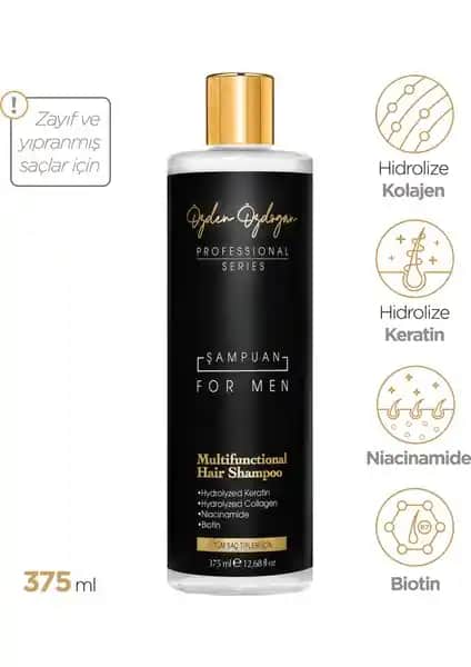 Özden Özdoğan Erkek Şampuanı: Kepek Karşıtı ve Saç Güçlendiren Doğal Formül
