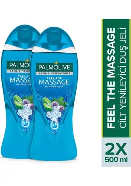Palmolive Aroma Sensations Feel the Massage Duş Jeli: Ferahlatıcı ve Peeling Etkili Temizlik Ürünü