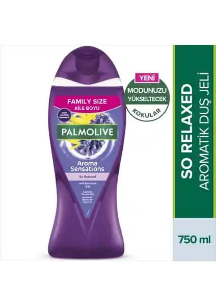 Palmolive Aroma Sensations So Relaxed Doğal Aromatik Duş ve Banyo Jeli 75-90 karakter