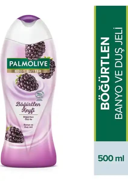 Palmolive Böğürtlen Keyfi Body Butter Banyo ve Duş Jeli: Doğal ve Ferahlatıcı Temizlik