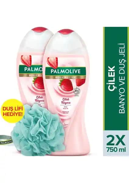 Palmolive Çilek Rüyası Vücut Kremi ve Duş Jeli: Ferahlatıcı ve Nemlendirici Bakım Ürünü