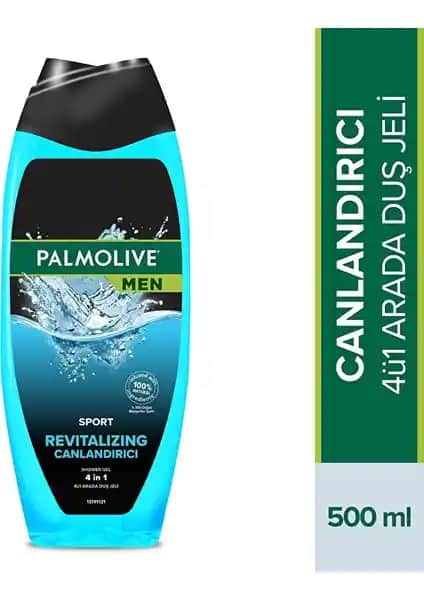 Palmolive Men Sport 2si 1 Arada Erkek Duş Jeli: Ferah ve Çok Fonksiyonlu Bakım Ürünü