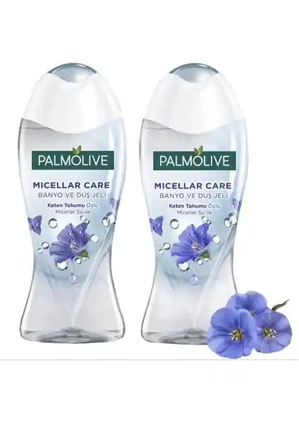 Palmolive Micellar Care Keten Tohumu Özlü Duş Jeli Doğal ve Etkili Temizlik Sağlar