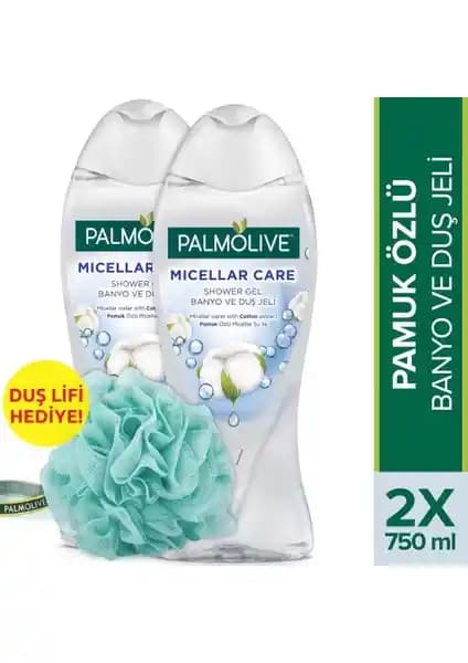 Palmolive Micellar Care Pamuk Özlü Banyo ve Duş Jeli: Doğal Temizlik ve Ferahlık Sağlayan Ürün