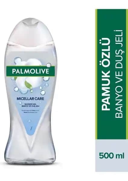 Palmolive Micellar Care Pamuk Özlü Banyo ve Duş Jeli: Temizlik ve Ferahlığın Doğal Bir Buluşması