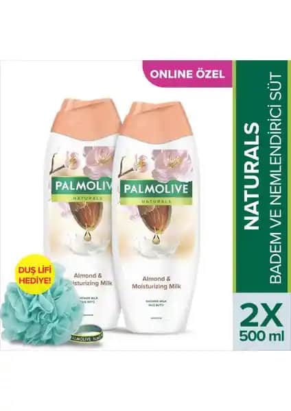 Palmolive Naturals Badem ve Nemlendirici Süt Duş Jeli: Doğal ve Hassas Ciltler İçin Güvenilir Temizlik Ürünü