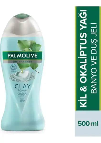Palmolive Spa Therapy Kil ve Okaliptüs Yağı Banyo ve Duş Jeli Doğal Temizlik ve Ferahlık Sağlar