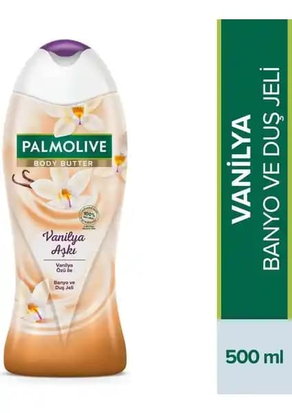 Palmolive Vanilya Aşkı Banyo ve Duş Jeli: Nemlendiren ve Hoş Kokulu Lüks Temizlik Ürünü