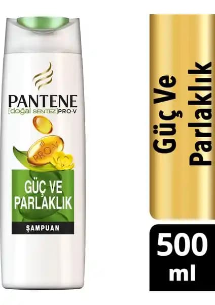 Pantene Doğal Sentez Güç ve Parlaklık Şampuanı İnce Telli Saçlar İçin Güçlendirici ve Parlaklık Sağlayan Ürün
