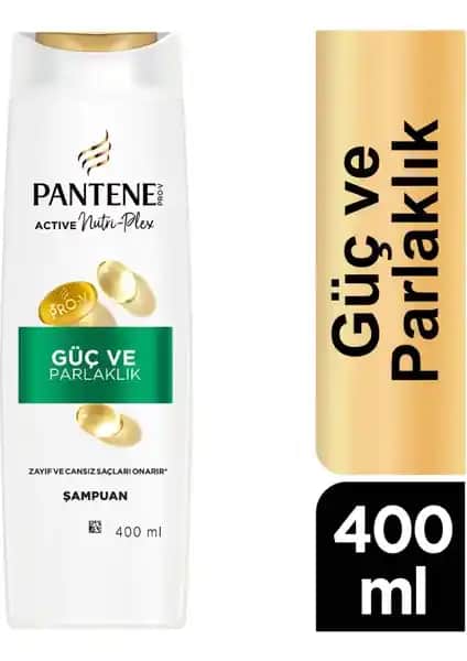 Pantene Güç ve Parlaklık Şampuanı: Saçlarınızı Güçlendirir ve Doğal Parlaklık Kazandırır