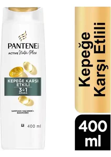 Pantene Kepek Karşıtı 3'ü 1 Arada Şampuan: Saç Sağlığını Koruyan Yenilikçi Formül