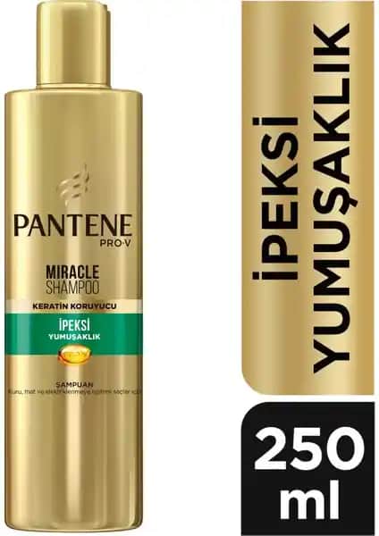 Pantene Miracle Şampuan ile Kuru ve Elektriklenmeye Eğilimli Saçlar İçin Sağlıklı ve Parlak Görünüm