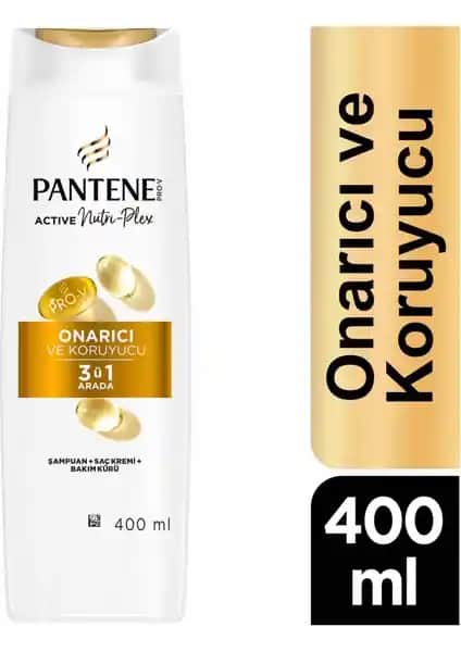 Pantene Onarıcı ve Koruyucu 3'ü 1 Arada Şampuan: Saçlar İçin Çok Yönlü Bakım Çözümü