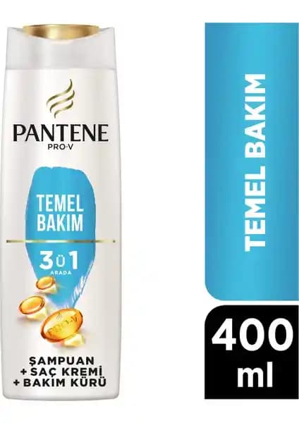 Pantene Pro-V Klasik Bakım 3'ü 1 Arada Şampuan: Çok Fonksiyonlu Saç Bakım Ürünü